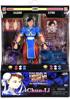 ストリートファイター II アクションフィギュア 　 CAPCOMフィギュア Amazon.co.jp: Street Fighter II 6インチ Chun Li フィギュア